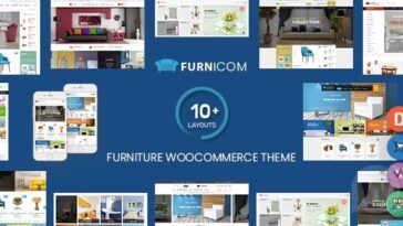 free download Furnicom - Furniture Store & Interior Design WordPress WooCommerce Theme (10+ Homepages Ready) nulled