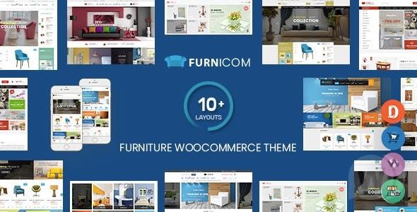 free download Furnicom - Furniture Store & Interior Design WordPress WooCommerce Theme (10+ Homepages Ready) nulled