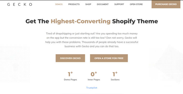 free download Gecko - Responsive Shopify Theme - RTL support nulled