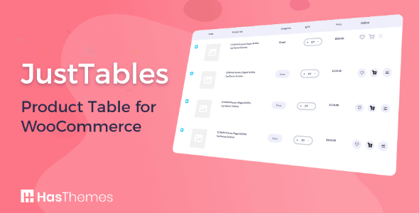 free download JustTables Pro nulled