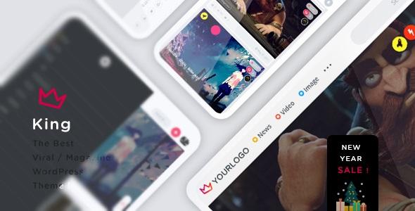 free download King - WordPress Viral Magazine Theme nulled