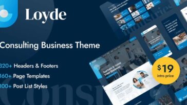 free download Loyde – Consulting Business WordPress Theme nulled