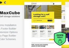 free download MaxCube – Moving & Self Storage Relocation Business WordPress Theme nulled