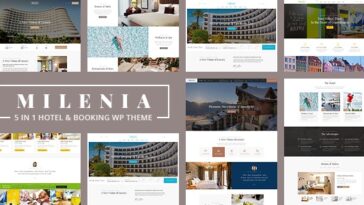 free download Milenia - Hotel & Booking WordPress Theme nulled