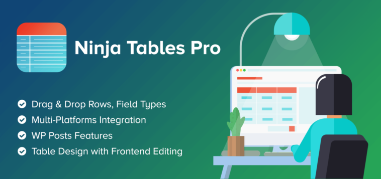 free download Ninja Tables Pro nulled