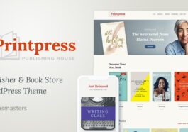 free download Printpress - Book Publishing WordPress Theme nulled