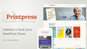 free download Printpress - Book Publishing WordPress Theme nulled