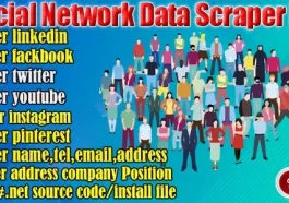 free download Social Network Data Scraper Pro nulled