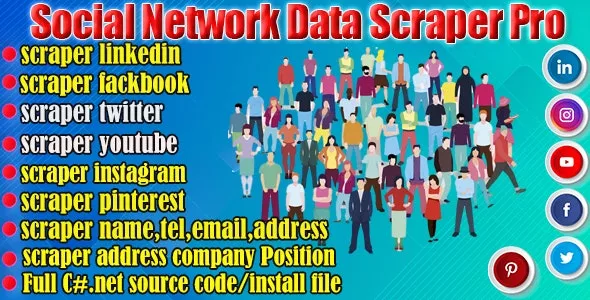 free download Social Network Data Scraper Pro nulled
