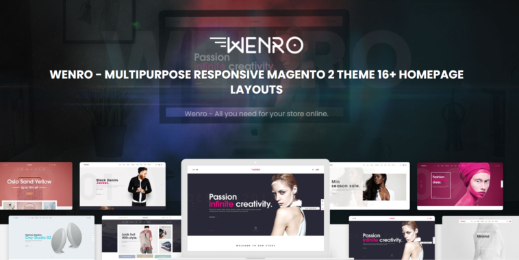 free download Wenro - Multipurpose Responsive Magento 2 Theme nulled