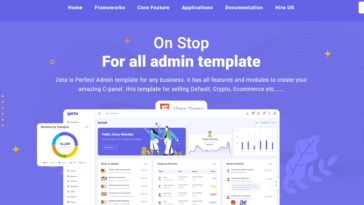 free download Zeta - Bootstrap 5 HTML Admin & Dashboard Template nulled