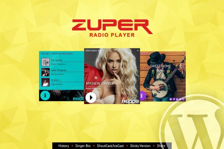 free download Zuper Shoutcast and Icecast Radio Player With History nulled