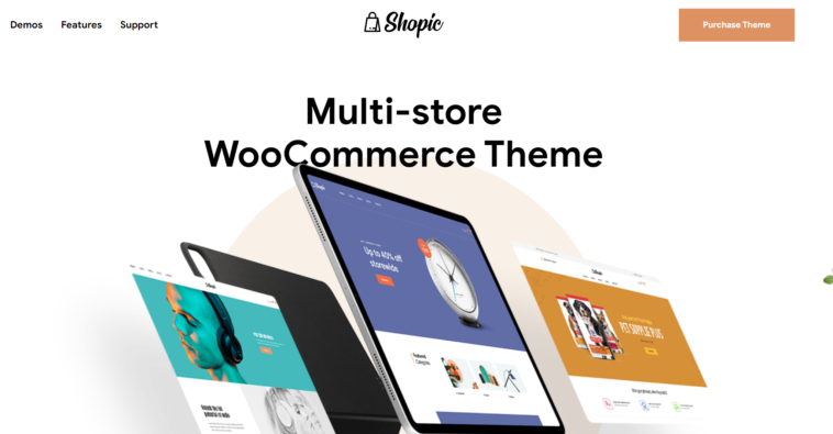 free downlod Shopic - Multistore WooCommerce WordPress Theme nulled