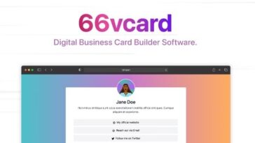66vcard Nulled Digital Business Card Builder SAAS Free Download