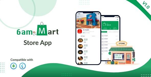 6amMart Store App Nulled