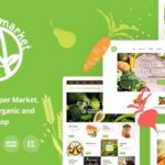 A-Mart Nulled Organic Products Shop WordPress Theme Free Download