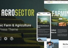 Agrosector Nulled Agriculture and Organic Food WP Free Download