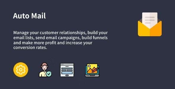 Auto Mail Nulled Newsletter Plugin for WordPress Free Download