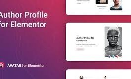 Avatar Nulled Author Box for Elementor Free Download