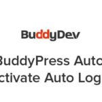 BuddyPress Auto Activate Auto Login Nulled