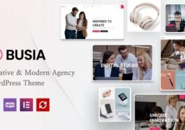 Busia Creative Agency Theme Nulled