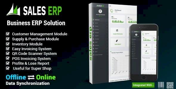 ERP Nulled Business ERP Solution Product Shop Business Management Free Download