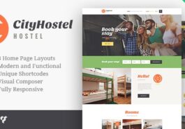 Free Download City Hostel Theme Nulled