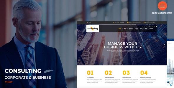 Free Download Consulting Theme Nulled