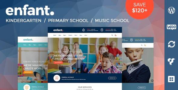 Free Download Enfant Theme Nulled