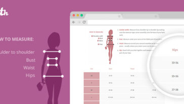Free Download YITH Product Size Charts for WooCommerce Nulled
