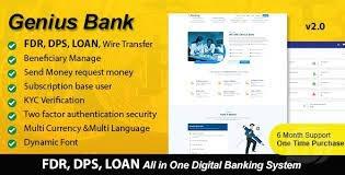Genius Bank All in One Digital Banking System Nulled