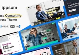 Ippsum Nulled Business Consulting WordPress Theme Free Download