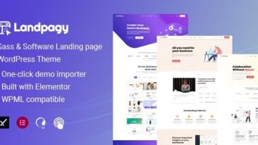 Landpagy Nulled Multipurpose Landing page WordPress Theme Free Download