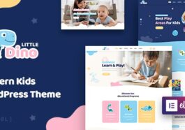 Littledino - Modern Kids WordPress Theme Nulled