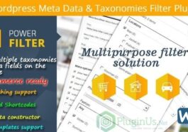 MDTF WordPress Meta Data & Taxonomies Filter Nulled