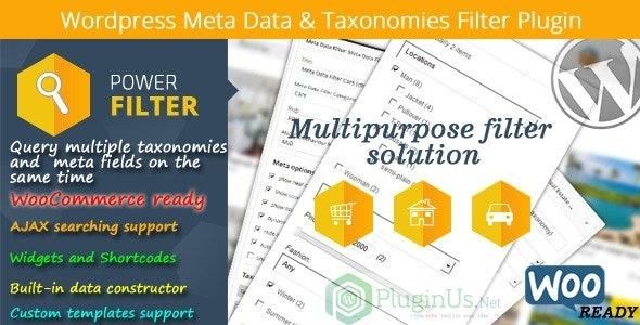 MDTF WordPress Meta Data & Taxonomies Filter Nulled