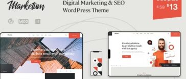 Marketum Nulled Digital marketing & SEO WordPress Theme Free Download