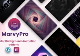 MarvyPro Background Animations for Elementor Nulled