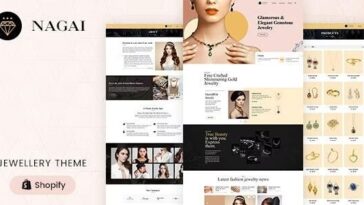 Nagai Nulled Jewelry Responsive Shopify Theme Free Download