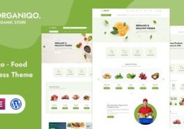 Organiqo Theme Nulled Free Download