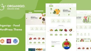 Organiqo Theme Nulled Free Download