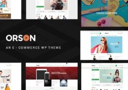Orson Nulled Innovative Ecommerce WordPress Theme for Online Stores Free Download