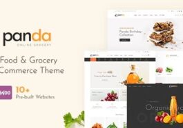 PandaStore Food & Grocery WooCommerce Theme Nulled