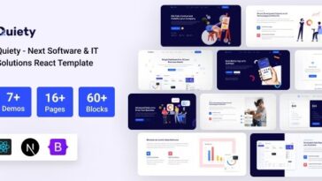 Quiety Nextjs Software & IT Solutions Template Nulled