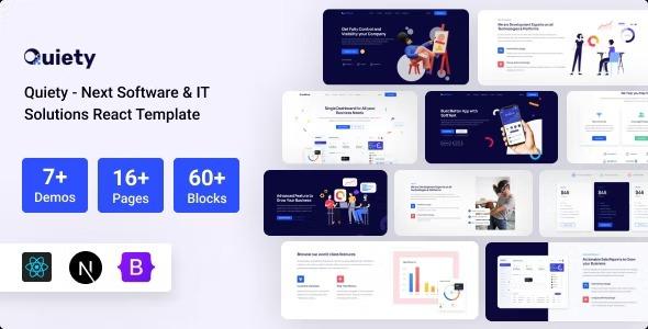 Quiety Nextjs Software & IT Solutions Template Nulled