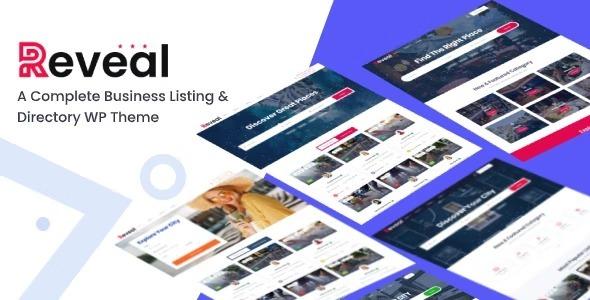 Reveal Directory & Listing WordPress Theme Nulled