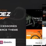 Ridez Bike Shop Elementor WordPress Theme Nulled