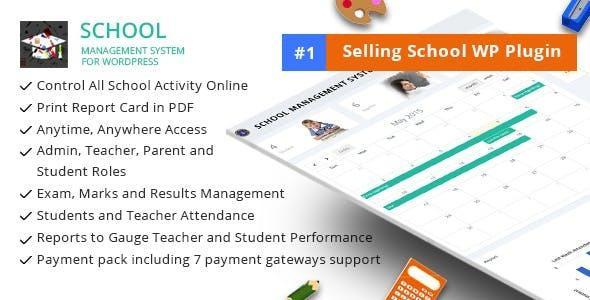 School Management System for WordPress Nulled Free Download