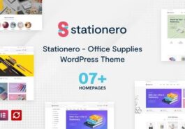 Stationero Nulled WooCommerce Stationery WordPress theme Free Download