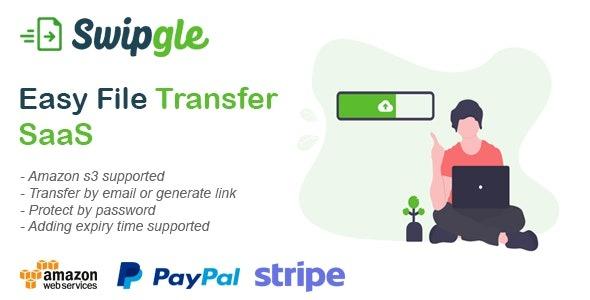Swipgle Nulled Easy File Transfer SaaS Free Download